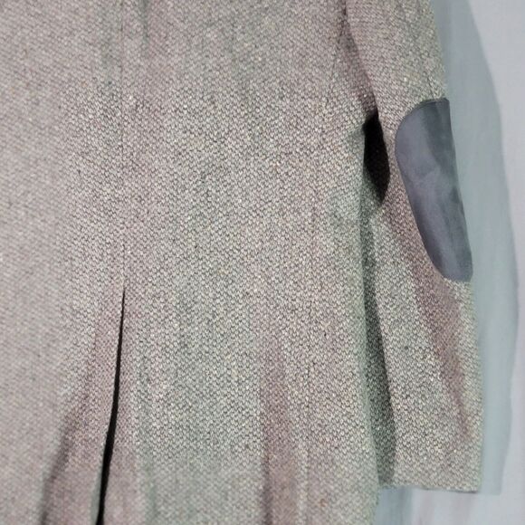Vintage Levis Strauss Wool Tweed Blazer Lg Sports Coat Elbow Patches Herringbone - Picture 16 of 16